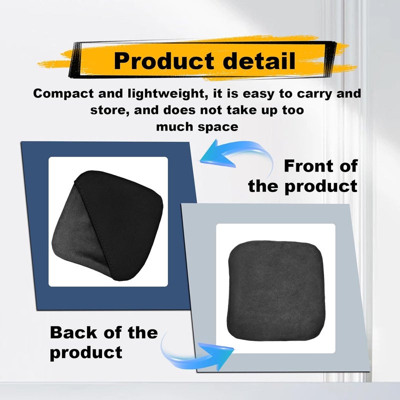 LTDCVTR Car Screen Cleaner, Car Accessories Car Screen Wipes, Microfiber Auto Screen Cleaning Pad, Touch Screen Cleaner for Car, Fit for Car Dashboard LCD Display Interior Car Accessories(Black gray) - Image 3